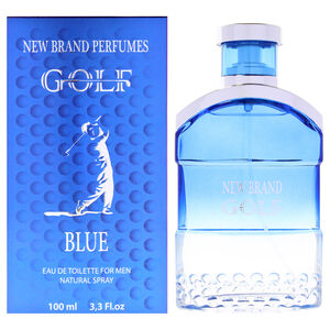 Golf Blue BY New Brand for Men 3.3 oz EDT Spray